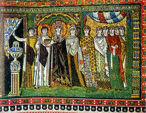Byzantine Mosaics Theodora