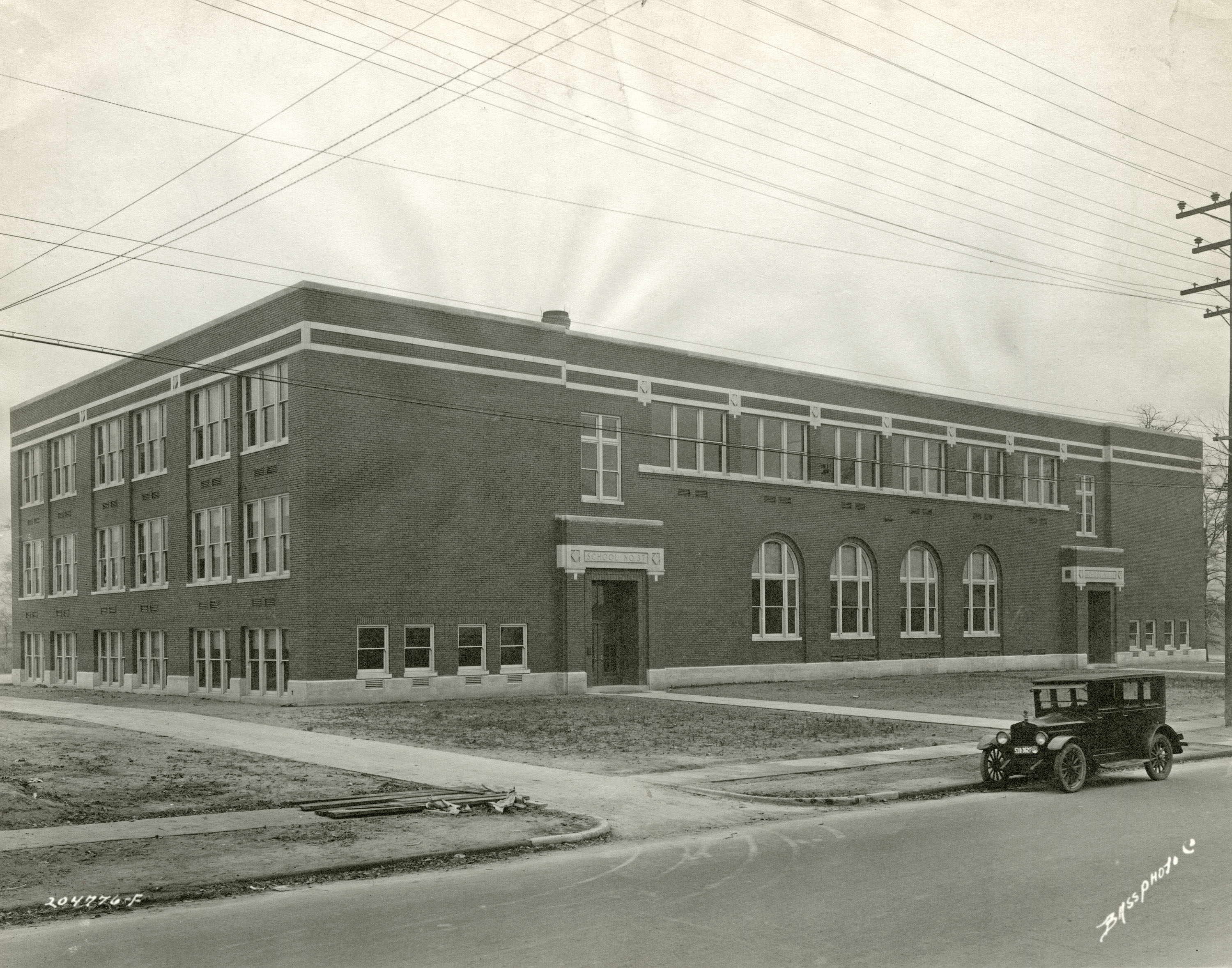 HAZEL HART HENDRICKS AND HER SCHOOL